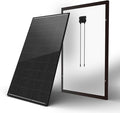 Newpowa 100 Watts Monocrystalline 100W 12V Solar Panel High Efficiency Mono Module RV Marine Boat Off Grid