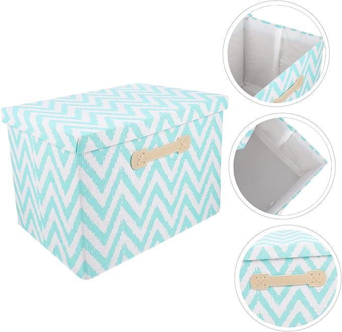 1pc Clothing Storage Boxes Fabric Storage Boxes Square Organizers Household Organizers Dolls Toys