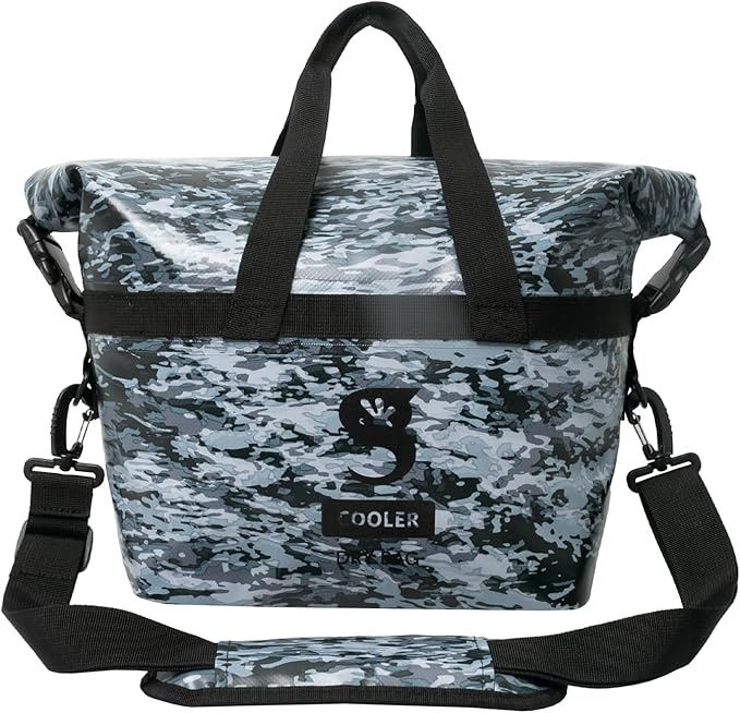 geckobrands Tote Dry Bag Cooler – Insulated 6L Tote with Versatile Storage for Beach &amp Outdoor Adventures