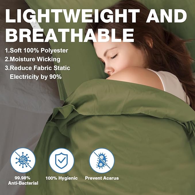 JAICOM Sleeping Bag Liner Travel Sheets &amp Adult Sleep Sack Ultralight and Portable Summer Sleeping Bag - Ideal for Backpacking Hotels and Hostels Business Trips Camping