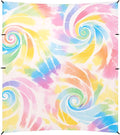 Lightgrey Tie-dye Background Vibrant Colors and Swirling Patterns Tie-dye Pattern Beach Tent UPF50+ Protection Water-Resistant Sun Shelter with Sturdy Poles Sandbags and Shovel for Camping