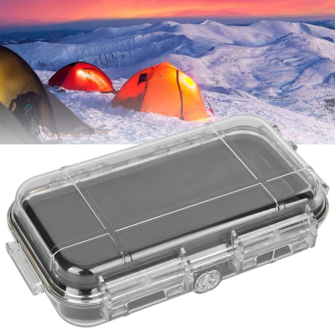 WaterproofStorage Case WaterproofBox Shockproof Drybox Outdoor Sports Survival Equipment Sealed Box for Boat Kayak and Camping Outdoor Gear Storage