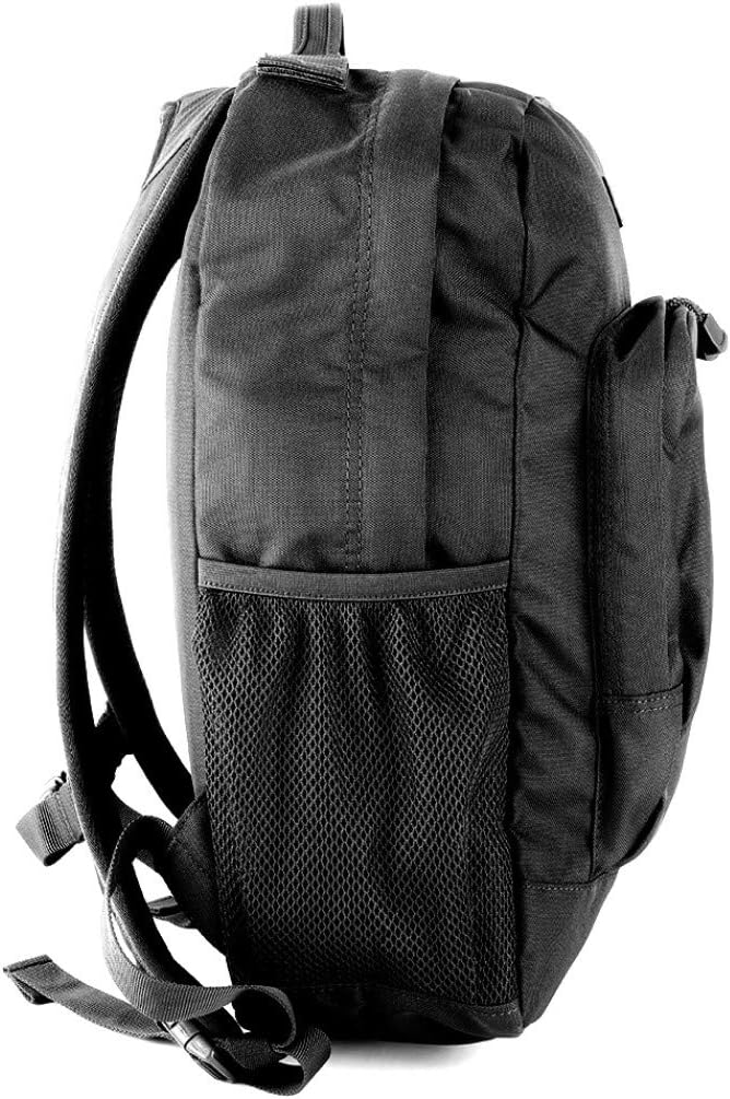 LA Police Gear LAPG Commuter Backpack Hydration Compatible Small Backpack - Black