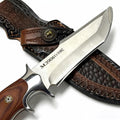 Heavy Duty Machete Knife 10.23 Full Tang Fixed Blade with Belt Sheath Carbon Steel Outdoor Camping Survival Tool