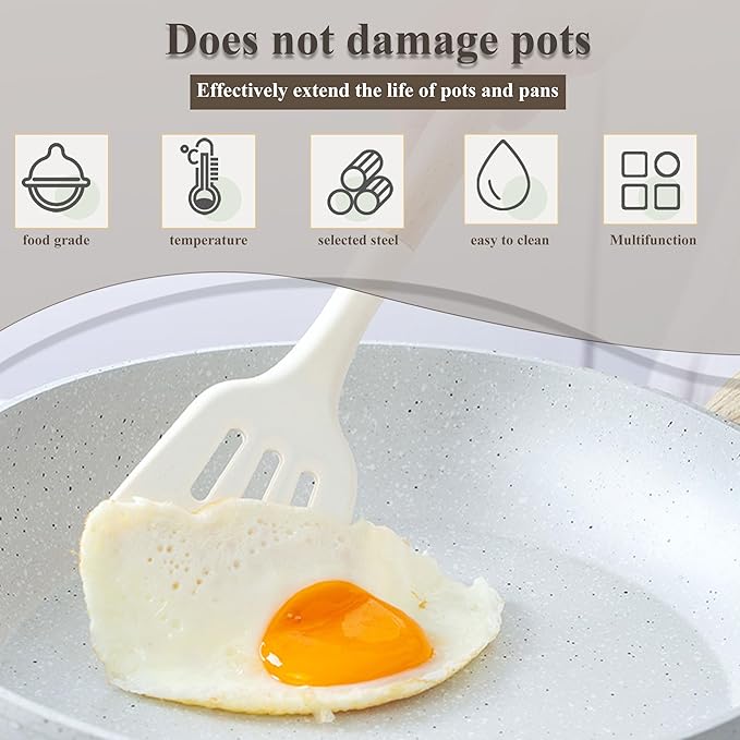 Camping Accessories Kitchen Cooking Utensils Set - Portable Outdoor Camp Cookware Set Silicone Camper Essentials Gear Must Have Supplies for Travel RV BBQ Grill Picnic Hiking