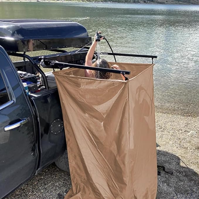 Side Shower Room 3.3-foot X 3.3-foot Private Refuge Toilet Sides to Fit Most Roof Racks and Roof Rails Including Accessories