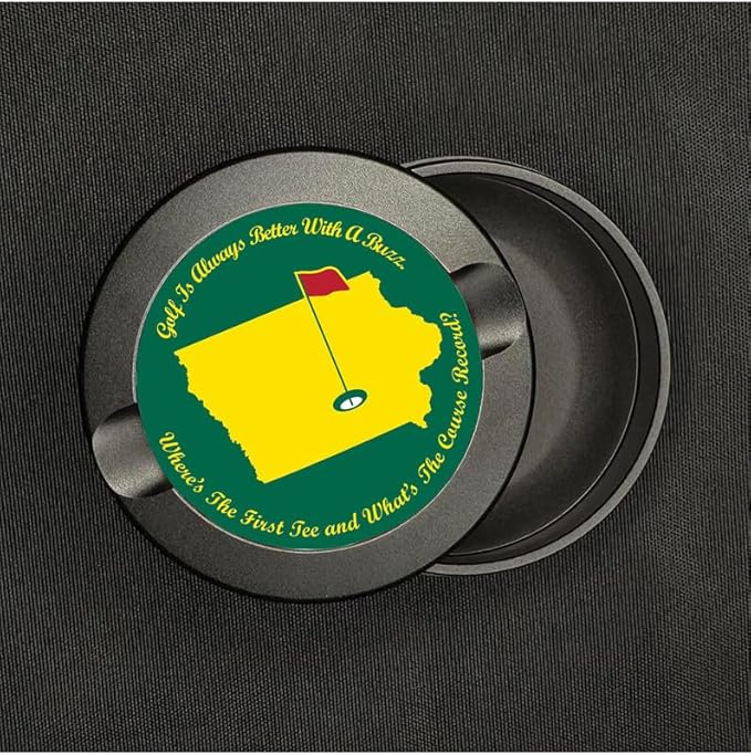 Brotherhood Metal Zyn Container - Metal Zyn Holder - Zyn Metal Can - Metal Container for Zyn Holder - Metal Zyn Can Golf Gifts for Him - Zyn Containers for Golf - Iowa