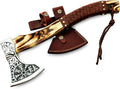 | Viking AxeHatchetThrowing AxesHand AxeGifts for himWood Working ToolViking Gifts for MenCamping HatchetTomahawkBearded Axe