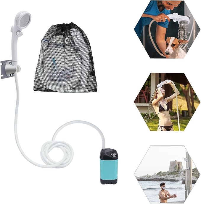 YIYIBYUS Water HosePortable Shower Camping Shower Outdoor Camp Shower Pump