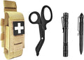 Laser Cut Tactical Molle Tourniquet Pouch TQ Holder Tourniquets Holster IFAK TQ Tourniquet Case Trauma Medical Shear Pouch Pen and Penlight Holder