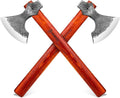 NedFoss 16 Champion Throwing Axe Set 2 Pack Throwing Axes and Tomahawks with 1065 High Carbon Steel &amp Wooden Handle Perfect for Axe Throwing Game Recreation Cabin Dector Gift for Men