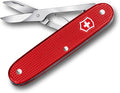Victorinox Companion X Alox Pocket Tool with Precision Scissors Single Function Tool Compact Lightweight Swiss Made - Red