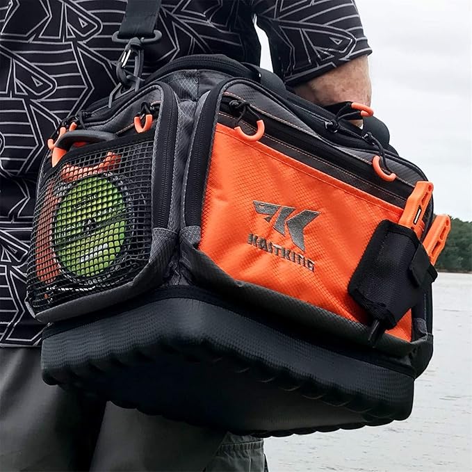 KastKing Fishing Gear &amp Tackle Bags - Saltwater Resistant Fishing Bags - Fishing Tackle Storage Bags