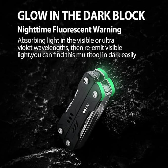 NexTool Mini Sailor S11 Keychain Multitool 11-in-1 Compact EDC Pliers with Pocket Knife Scissors &amp Screwdrivers Lightweight Small Multitool for DIY Travel Camping and Gift Cool Gadget for M