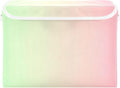 Green Peach Gradient Storage Containers with Lids Foldable Storage Organizer Bins for Organizing for Home Studyroom Home