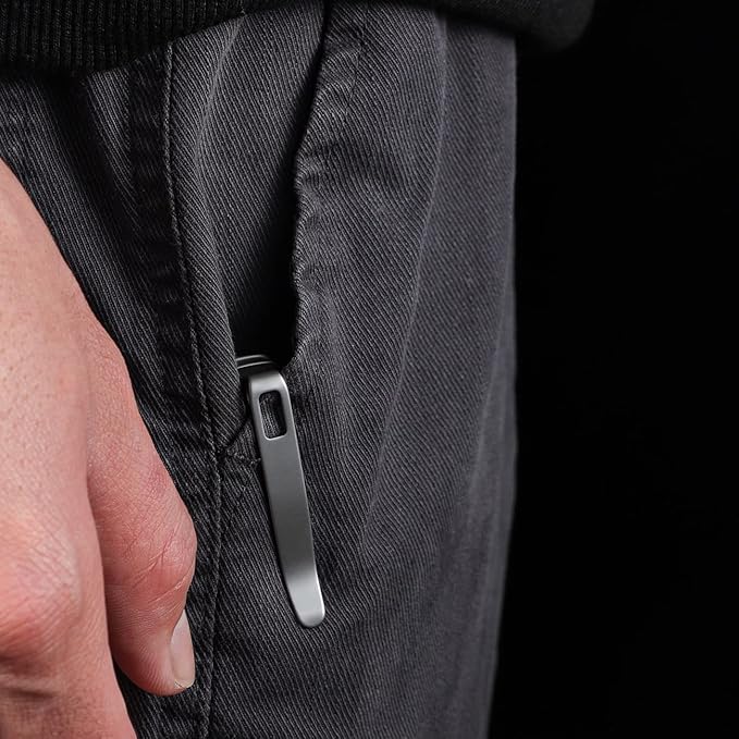 CIVIVI ODD 22 Pocket Knife for EDC Tuffknives 2.97 inch 14C28N Blade G10 Handle with Thumb Stud and Reversible Pocket Clip Folding Knife for Utility Hiking Camping Fishing Work Outdoor C21032-1