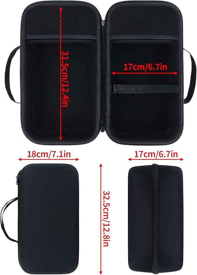 Case Compatible with Anker Portable Power Station SOLIX C300 288Wh LiFePO4 Battery 300W (600W Surge) Solar Generator