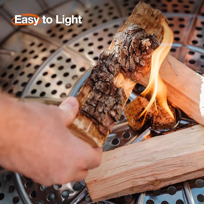 Solo Stove Yukon Essential Bundle | Portable Smokeless Fire Pit Stainless Steel for Wood Burning Incl. Yukon Fire Pit Lid and Stand Diameter: 27in Height: 19.8in Weight: 40.35lbs