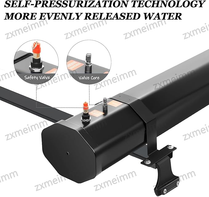 Road Camping Shower Pressurized Water Tank Portable Camping Showerhead HandheldWater Store Outdoors Activities Compatible 20L