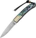 Damascus Steel Knife Knives for Men HRC 60 Pocket Knives Hand-Forged Damascus Folding Knife Camping Gear Lightweight Outdoor Knife for Backpacking Gift Ideas for Boyfriend