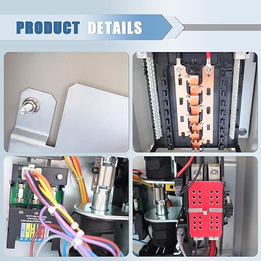 100 Amp Automatic Transfer Switch Replacement for Generac RXG16EZA3 for Indoor and Outdoor Use 16-Circuit NEMA 3R Aluminum Enclosure