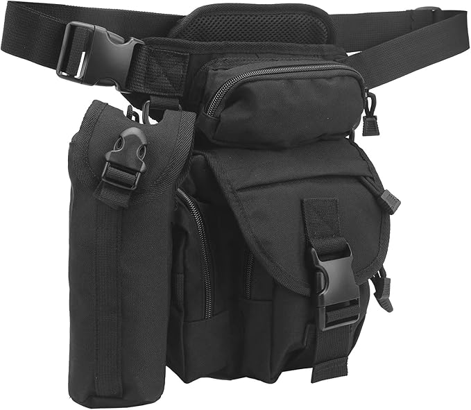 Drop Leg Bag Large Capacity Shoulder Bag Thigh Bag Pouch for Cycling Outdoor Camping Fashionable and sturdy Nylon Cloth Material Multi Functional Design