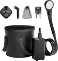 Upgraded Outdoor Shower Set with Suction Cups 3 Modes Camping Bathing Tool for Beach or Pet Bathing Outdoor Shower
