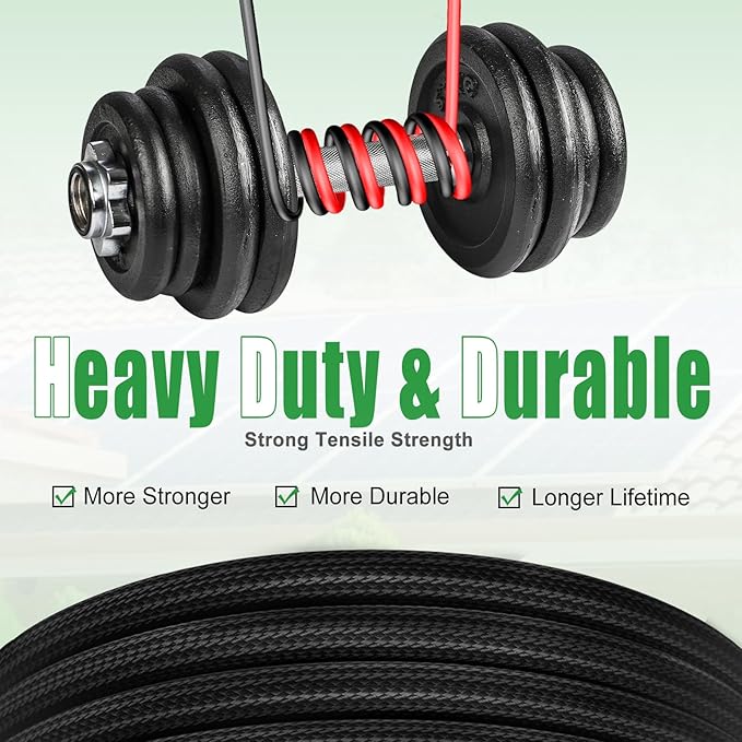 Twin Wire 20 Feet Solar Extension Cable 10AWG with -IP67- Female and Male Connector Bonus Two Pairs of Free Connector Solar Panel Adapter kit Tools (4 Pairs connectors)