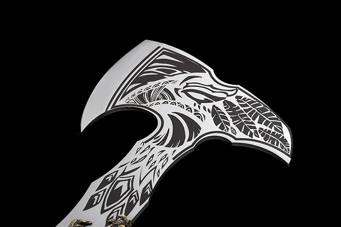 Tomahawk Throwing Axe for Outdoor Camping Sturdy and Practical with SheathSharp