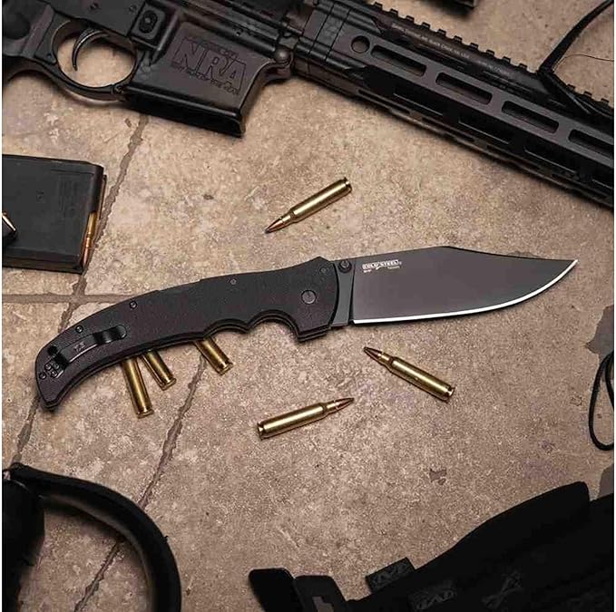 COLD STEEL RECON XL / 12 OVERALL / 4 CLIP POINT BLADE/XHP STEEL / G10 HANDLE / 8-1/8 OZ