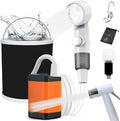 Portable Shower for Camping with Reverse Charging FunctionPortable Shower Pump with Rechargeable ElectricPortable Shower HeadPortable Hosewith 3 Spray Modes for CampingHikingTraveling