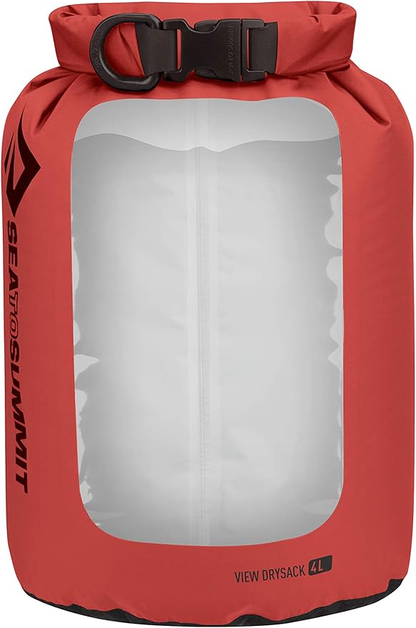 Sea to Summit View Dry Sack See-Thru Dry Bag 4 Liter Red