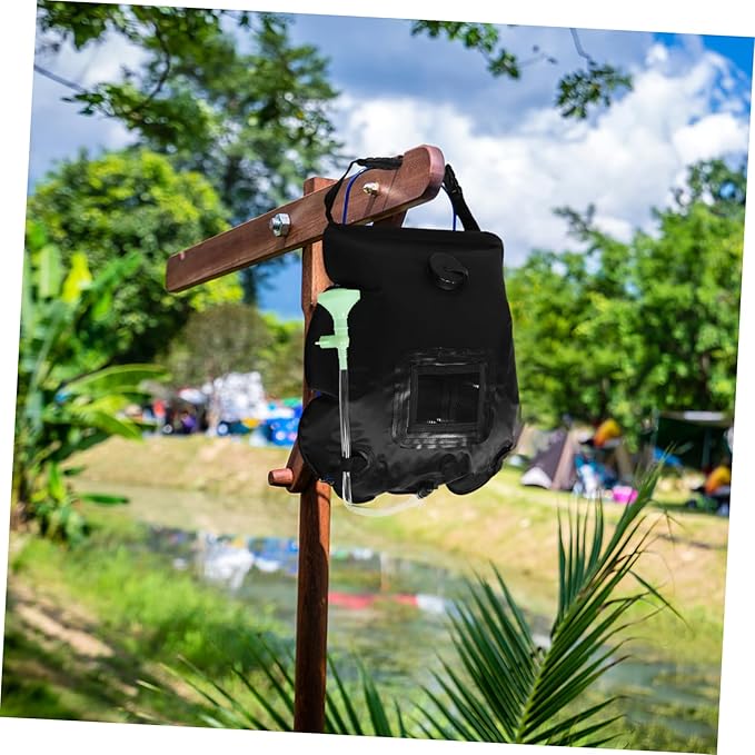 VICASKY Portable Solar Shower Bag Outdoor Shower Removable Hose for Camping Hiking Beach Travel for Refreshing Outdoor Baths