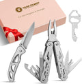 Multitools gifts for Women Multi tool Pliers &amp Pocket Knife Gift Set for Wife Mom Sister- Women Stocking Stuffers for Birthday Mothers Day Valentines Day Premium Gift Box for Her