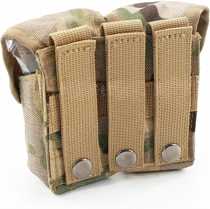 Tactical Pouch Double Frag Grenade Pack Molle Everyday Carry Tool Bag Accessory Pouch Shooting Hunting Airsoft Equipment