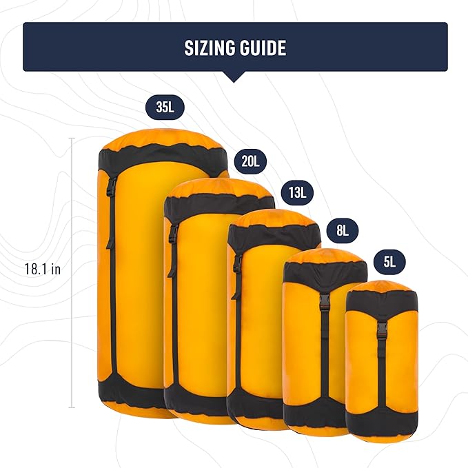 Sea to Summit Ultra-SIL Compression Sack Ultralight Outdoor and Travel Storage
