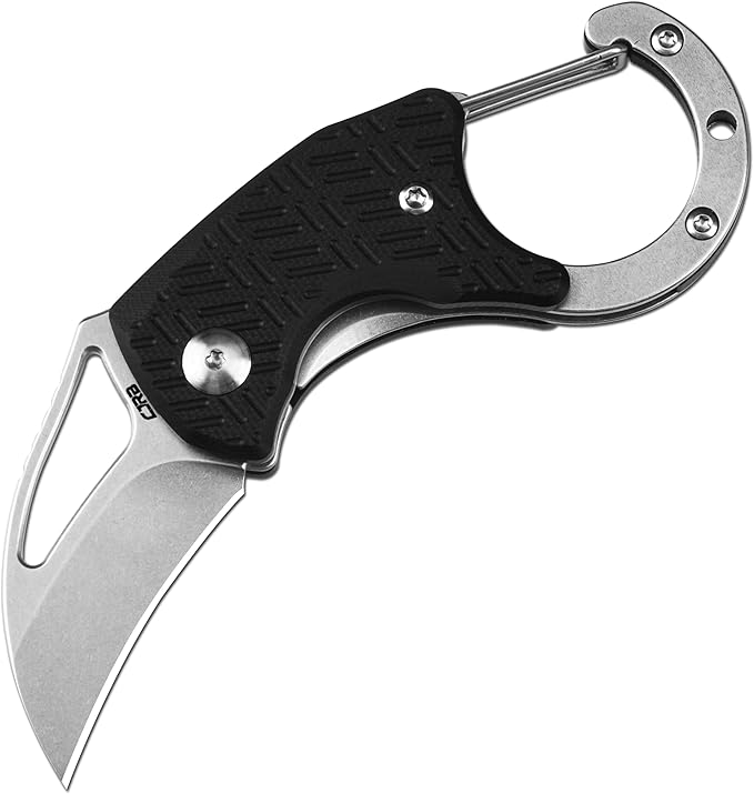 CJRB Anansi Small Folding Utility Knife Pocket Knife with 1.61'' AR-RPM9 Steel G10 Handle EDC for Men(1964)