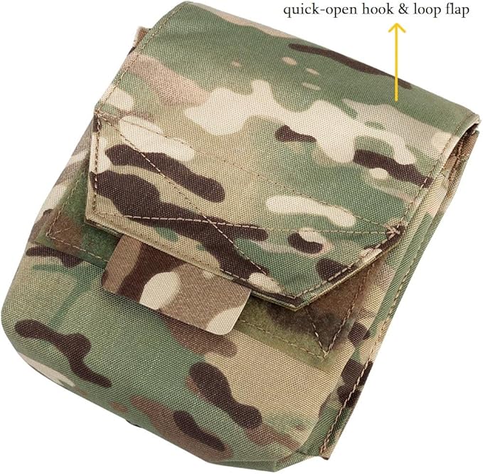 Molle Multi-Use Pouches Tactical 5.56 7.62 Magazine Pouch GP Storage Bag 2 in 1 for Duty Belt Vest