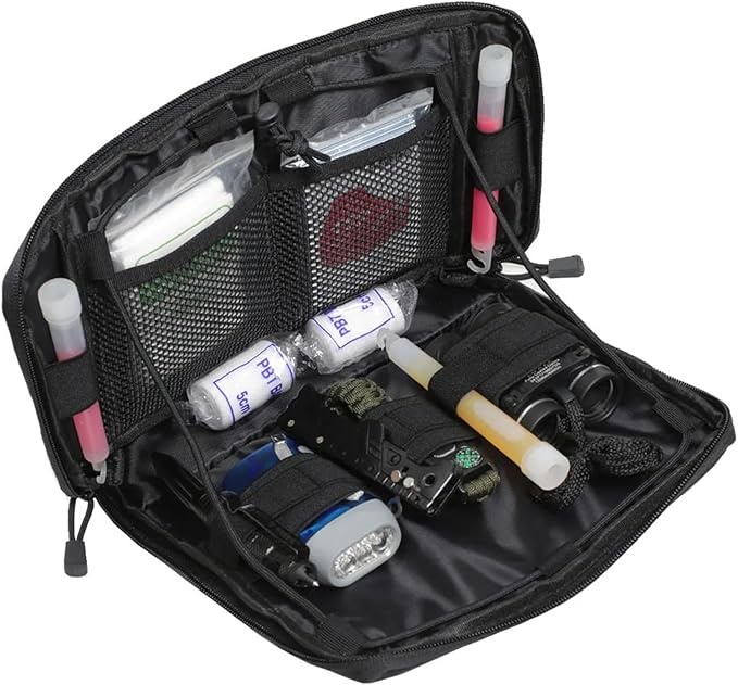 Tactical Pouch Waist Belt Pack Hunting Emergency Tools Pack Outdoor Medical First Aid Kit Camping Survival Bag
