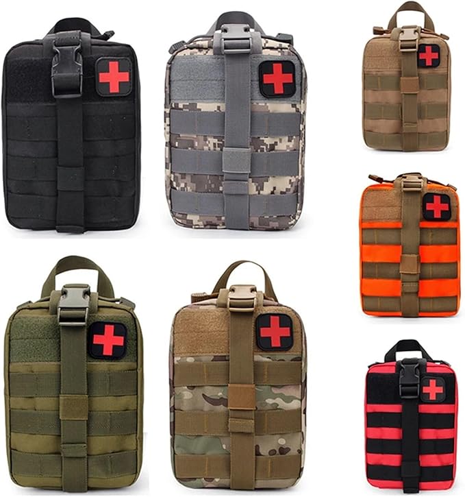 Outdoor First Aid Kit Molle Medical Kit Survival Emergency Pack Travel Fishing Camping Hiking Hunting Accessories