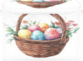 Easter Egg Basket Fabric Storage Bins with Lids and HandleFoldable Storage Bins with LidsCloset Organizers for Clothes Storage Room Organization Office Storage Chest Organizer
