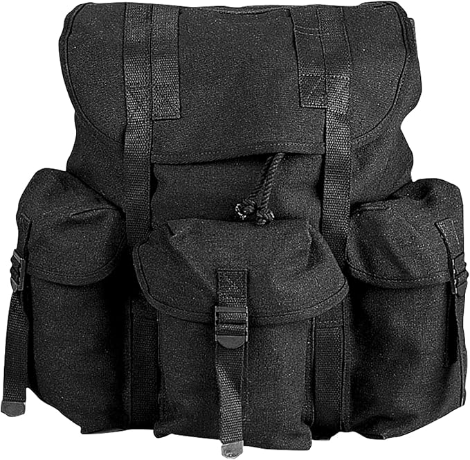 Rothco Mini Alice Pack – Heavyweight 18 OZ Cotton Canvas Rucksack – 20L Capacity