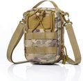 Outdoor Sports Airsoft Gear Molle Assault Combat Hiking Bag Accessory Camouflage Kit Pack Tactical Medical Pouch - CP