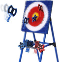 Stiatu Axe Throwing Bristle Target with 8 Throwing Axes SetAxe Throwing Game for Backyard Indoor &ampOutdoorYard GamesCarnival Games