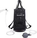 WILD HEART Camping Shower 22L/ 12L Portable Shower for Camping with Pressure Foot Pump and Hose - Solar Shower Bag Backpack for Camping Road Trip &amp Outdoor Use
