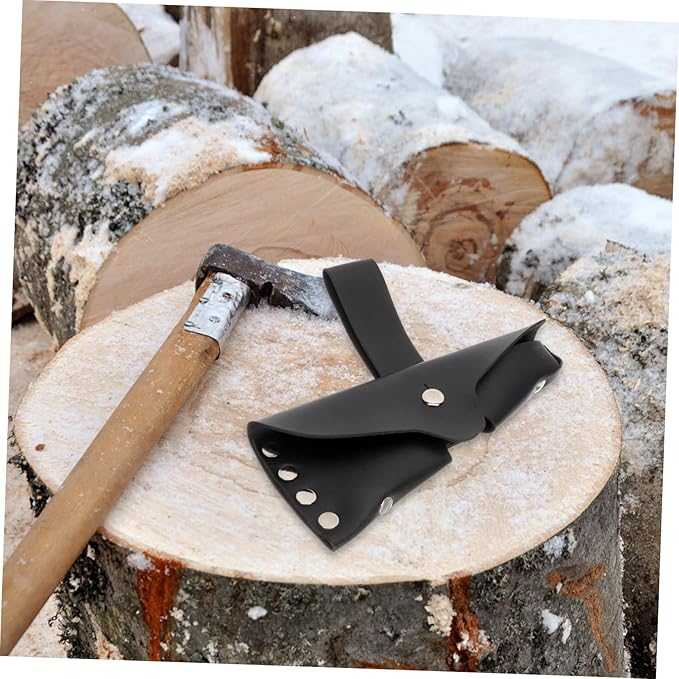 Toddmomy 3pcs Portable Axe Cover Professional Protective Sleeve for Hatchet Case Enclosure for Camping Enthusiasts Safety and