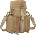 Large Tactical Molle Water Bottles Bag Pouch with Strap Water Bottle Carrier Bag Molle Tactical Pouches for Backpack