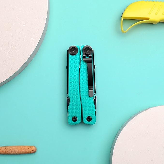 SIUPRO Multitool Pocket Knife for Men Women Tactical Multi-Tool Pliers Scissors with Clip Nylon Sheath All Safety Locking Multipurpose Camping Survival Gear Gifts Ideas