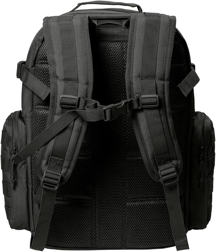 Tactical Gear bag Heavy Duty Duffel Gym bag/Tactical Backpack Custom Embroidered with your own text (Black Backpack)