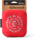 Gregory 50L-80L Waterproof Raincover for Backpacking/Hiking Bags Beaming Red